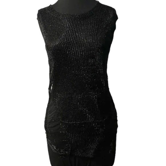 NWOT Hera Collections Chain Link Net, Top Size Small Black - Picture 1 of 14